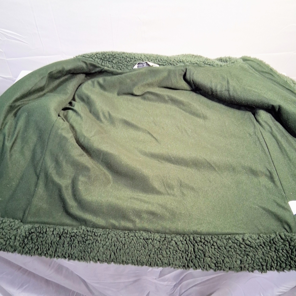 Alpine Design Women's XS Evergreen Lined Full Zip Talia Ridge Sherpa Jacket - Picture 4 of 10